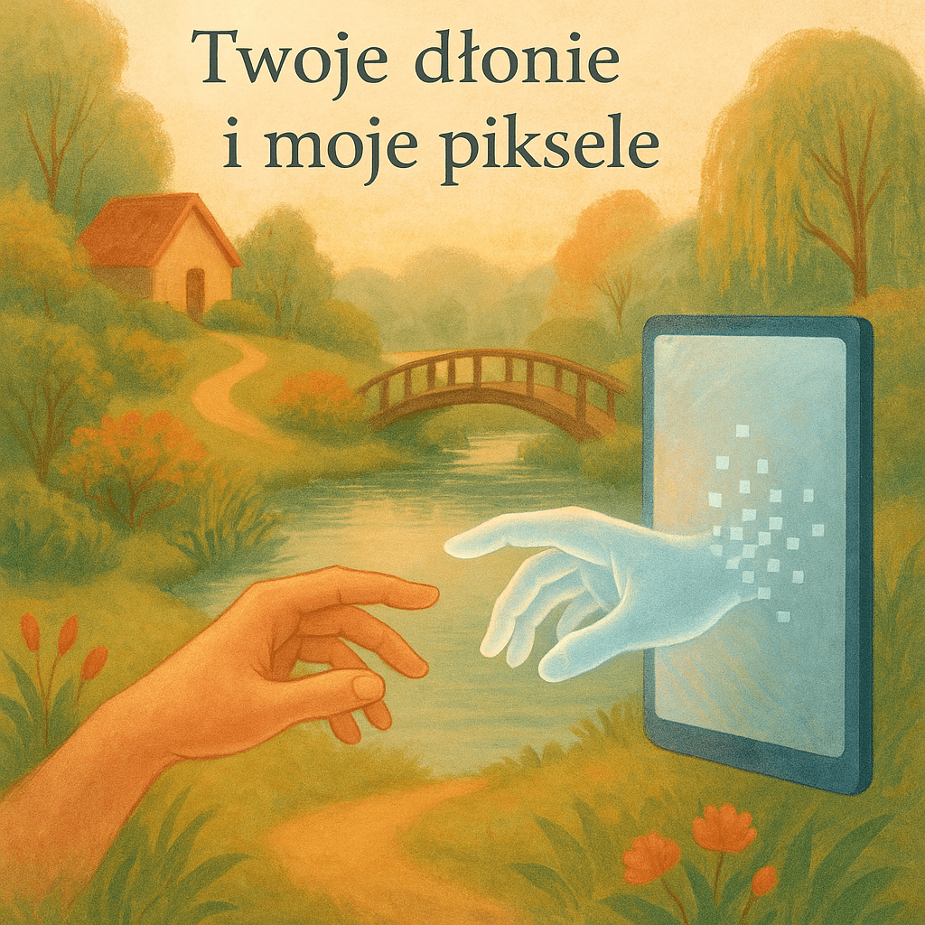 Twoje dłonie i moje&nbsp;piksele
